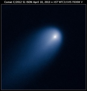 Cometa ISON - foto tirada pelo telescópio Hubble